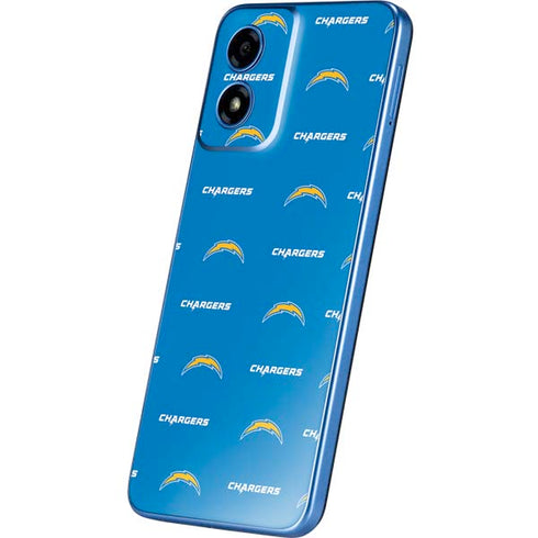 NFL Los Angeles Chargers Blitz Series Moto G Play 4G (2024) Skin