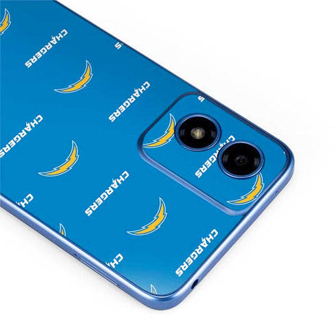 NFL Los Angeles Chargers Blitz Series Moto G Play 4G (2024) Skin