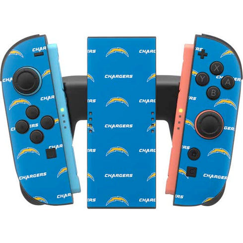 NFL Los Angeles Chargers Blitz Series Nintendo Switch 2 (2025) Joy-Con Controller Skin