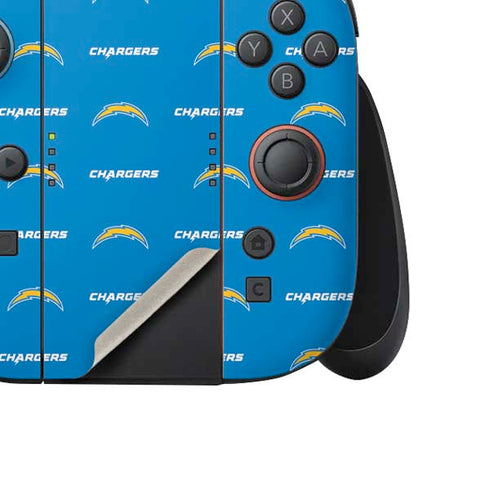 NFL Los Angeles Chargers Blitz Series Nintendo Switch 2 (2025) Joy-Con Controller Skin