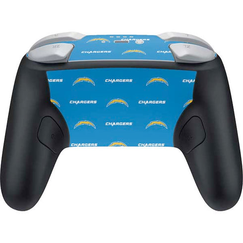 NFL Los Angeles Chargers Blitz Series Nintendo Switch 2 (2025) Pro Controller Skin