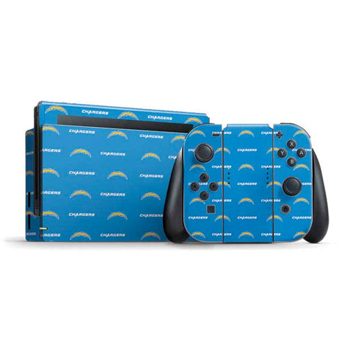 NFL Los Angeles Chargers Blitz Series Nintendo Skins