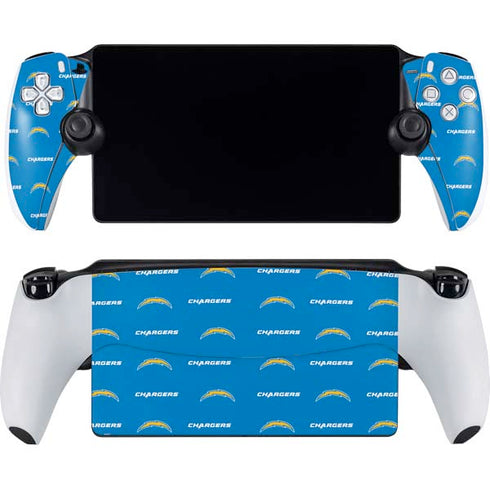 NFL Los Angeles Chargers Blitz Series PlayStation Portal Remote Player Skin