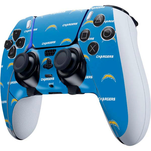 NFL Los Angeles Chargers Blitz Series PS5 DualSense Edge Pro Controller Skin