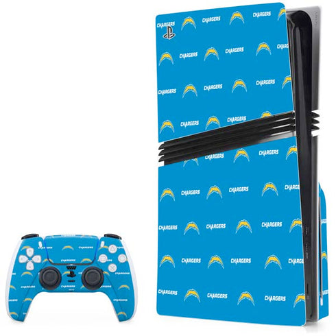 NFL Los Angeles Chargers Blitz Series PlayStation PS5 Skins