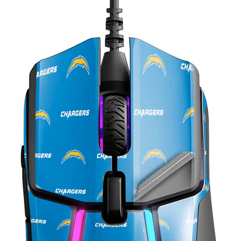 NFL Los Angeles Chargers Blitz Series SteelSeries Rival 600 Gaming Mouse Skin
