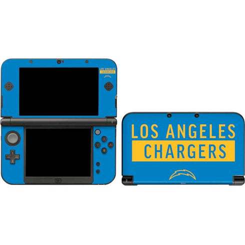 NFL Los Angeles Chargers Blue Performance Series Nintendo Skins