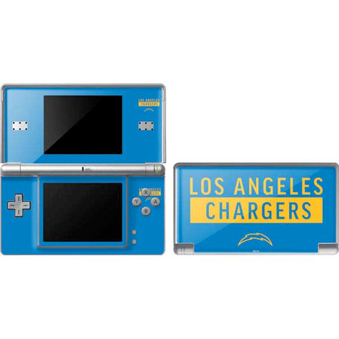 NFL Los Angeles Chargers Blue Performance Series Nintendo Skins