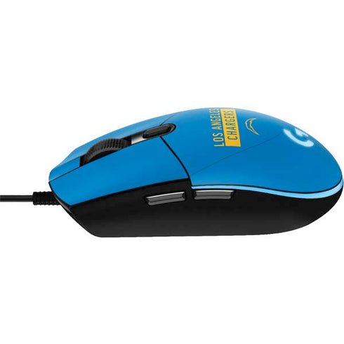 NFL Los Angeles Chargers Blue Performance Series G203 Prodigy RGB Wired Gaming Mouse Skin