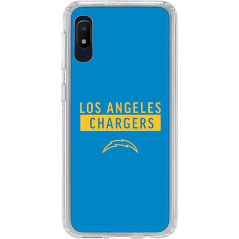 NFL Los Angeles Chargers Blue Performance Series Galaxy Cases