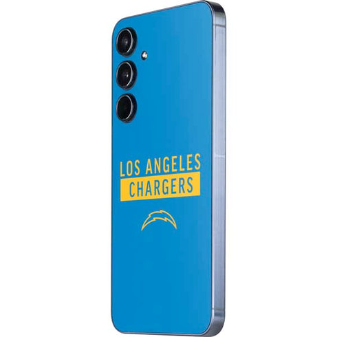 NFL Los Angeles Chargers Blue Performance Series Galaxy A35 5G Skin