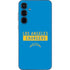 NFL Los Angeles Chargers Blue Performance Series Galaxy A36 5G Skin