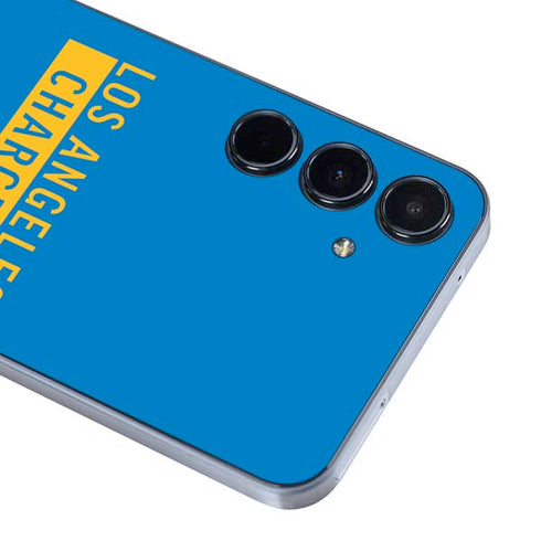 NFL Los Angeles Chargers Blue Performance Series Galaxy A36 5G Skin