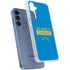 NFL Los Angeles Chargers Blue Performance Series Galaxy A55 5G Clear Case