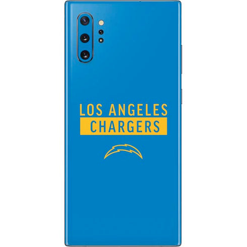 NFL Los Angeles Chargers Blue Performance Series Galaxy Note 10 Plus Skin