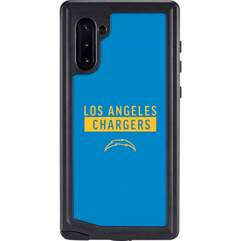 NFL Los Angeles Chargers Blue Performance Series Galaxy Cases