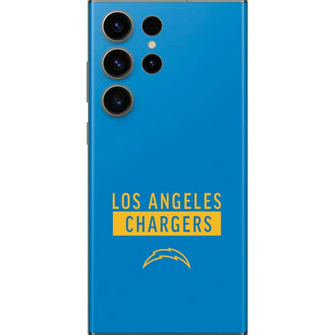 NFL Los Angeles Chargers Blue Performance Series Galaxy Skins