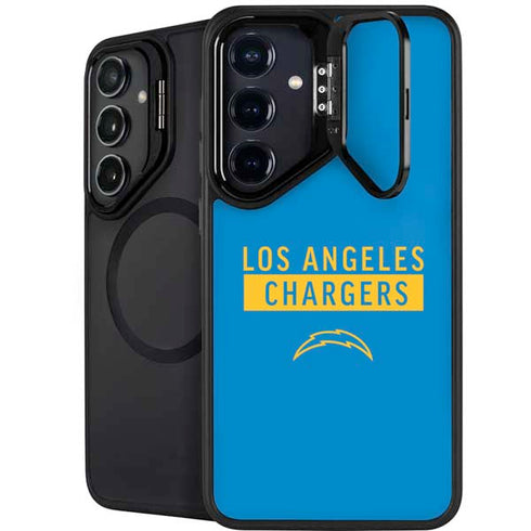 NFL Los Angeles Chargers Blue Performance Series Galaxy S25 Kickstand Case