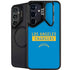 NFL Los Angeles Chargers Blue Performance Series Galaxy S25 Plus Kickstand Case