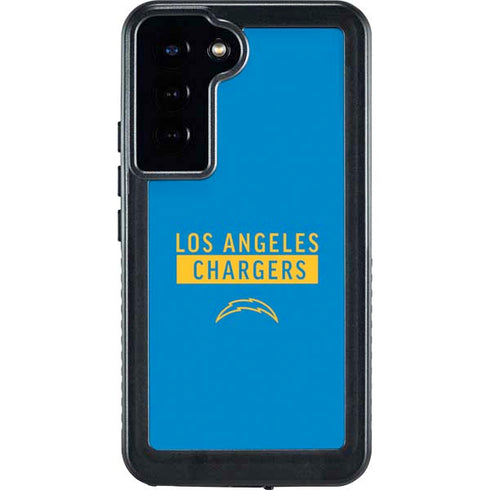 NFL Los Angeles Chargers Blue Performance Series Galaxy S24 Plus Waterproof Case