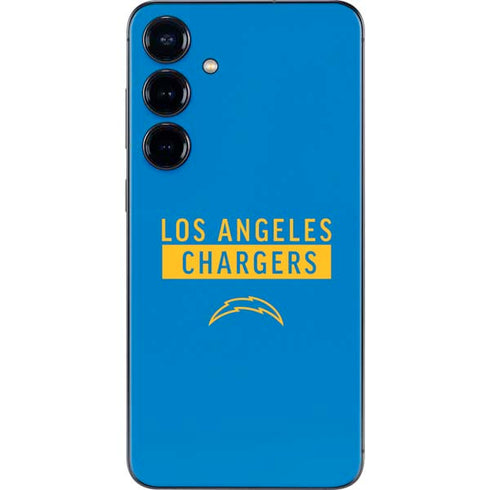 NFL Los Angeles Chargers Blue Performance Series Galaxy S24 Skin