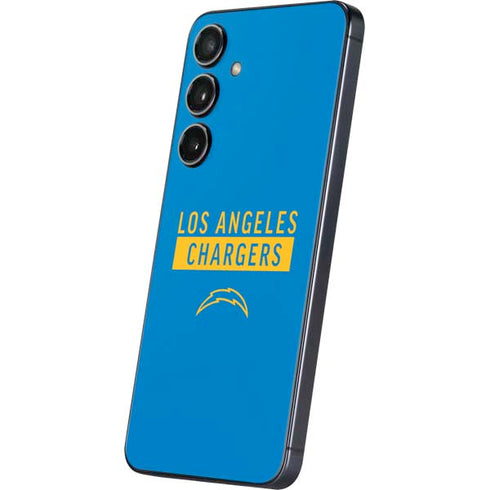 NFL Los Angeles Chargers Blue Performance Series Galaxy S24 Skin