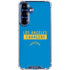 NFL Los Angeles Chargers Blue Performance Series Galaxy S25 Clear Case