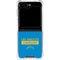 NFL Los Angeles Chargers Blue Performance Series Galaxy Z Flip6 Clear Case