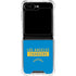 NFL Los Angeles Chargers Blue Performance Series Galaxy Z Flip6 Clear Case