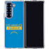 NFL Los Angeles Chargers Blue Performance Series Galaxy Z Fold6 Clear Case