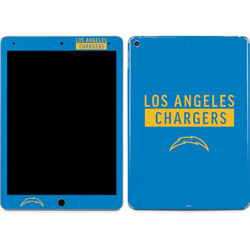 NFL Los Angeles Chargers Blue Performance Series iPad Skins