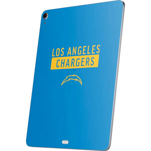 NFL Los Angeles Chargers Blue Performance Series Apple iPad Air Skin