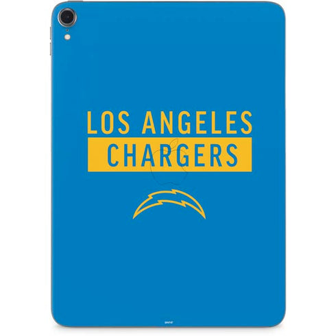 NFL Los Angeles Chargers Blue Performance Series Apple iPad Pro Skin
