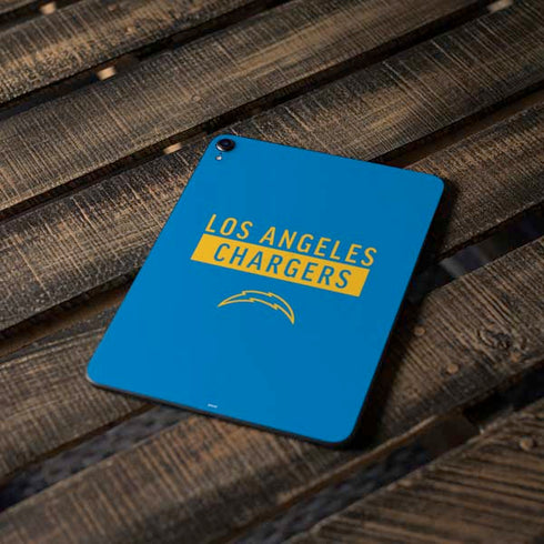 NFL Los Angeles Chargers Blue Performance Series Apple iPad Pro Skin