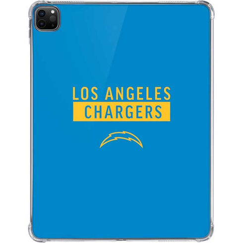 NFL Los Angeles Chargers Blue Performance Series iPad Pro 11in (2024) Clear Case