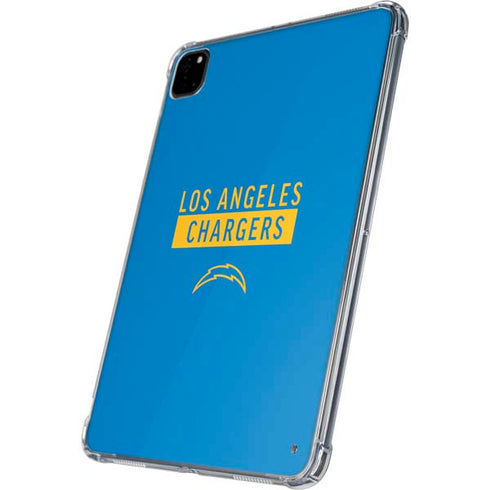 NFL Los Angeles Chargers Blue Performance Series iPad Pro 11in (2024) Clear Case