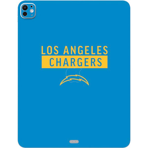 NFL Los Angeles Chargers Blue Performance Series iPad Pro 13in M4 (2024) Skin