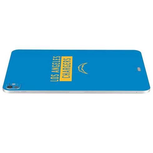NFL Los Angeles Chargers Blue Performance Series iPad Pro 13in M4 (2024) Skin
