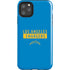 NFL Los Angeles Chargers Blue Performance Series iPhone Cases