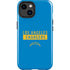 NFL Los Angeles Chargers Blue Performance Series iPhone 15 Impact Case