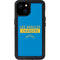 NFL Los Angeles Chargers Blue Performance Series iPhone 15 Plus Waterproof Case