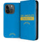 NFL Los Angeles Chargers Blue Performance Series iPhone 15 Pro Folio Case