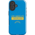 NFL Los Angeles Chargers Blue Performance Series iPhone 16 Impact Case