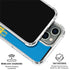 NFL Los Angeles Chargers Blue Performance Series iPhone 16 Pro Clear Case