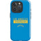 NFL Los Angeles Chargers Blue Performance Series iPhone 16 Pro Impact Case