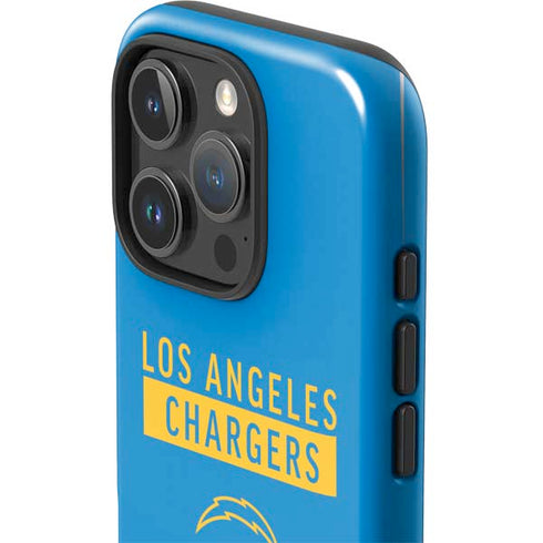 NFL Los Angeles Chargers Blue Performance Series iPhone 16 Pro Impact Case