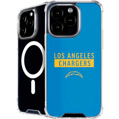 NFL Los Angeles Chargers Blue Performance Series iPhone 16 Pro MagSafe Case