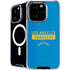 NFL Los Angeles Chargers Blue Performance Series iPhone 16 Pro MagSafe Case