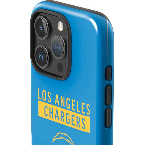 NFL Los Angeles Chargers Blue Performance Series iPhone 16 Pro Max Impact Case