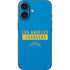 NFL Los Angeles Chargers Blue Performance Series iPhone 16 Skin